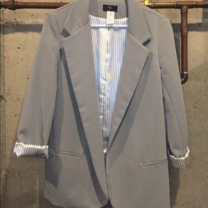 Aqua gray jacket